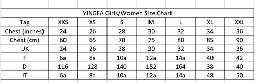 Yingfa 912-2 - Bañador para mujer, color azul marino azul marino XL