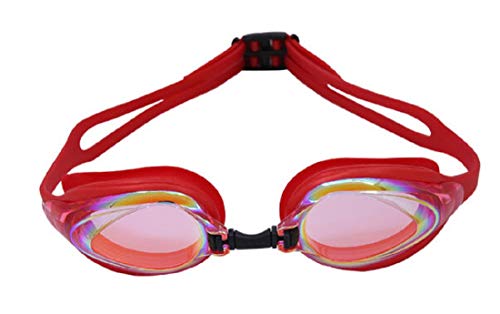 Yingfa Y110 AFM - Gafas de natación para adultos, color rojo