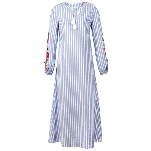 Yishelle Vestidos Casuales de Las Mujeres Traje árabe de Gran tamaño de Vestimenta árabe Musulmanas de Oriente Medio Cómodo de Usar Suave al Tacto (Color : Photo Colo, tamaño : S)