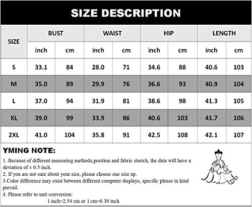 YMING - Vestido ajustado con volante asimétrico y escote en V, S-XXL, 36 – 46 Fuchsie XL