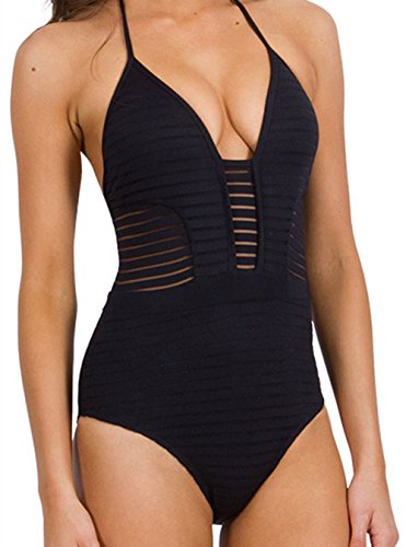 YROAR Traje de   baño de una Pieza Traje debaño Traje debaño Traje debaño Monokini Traje de baño de Traje de baño Tankini Suit, S