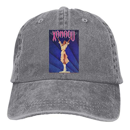 Yuanmeiju Olivia Newton John Xanadu Cool and Neutral Adjustable Sombrero de Vaquero Baseball Cap Suitable for All Seasons Black