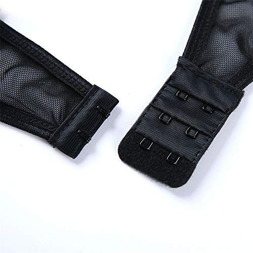 Yutdeng Lencería Mujer Erótica Sexy Ropa Interior Vestido Teddy Lencería Babydoll Bodysuit Atractivo Pijama de Encaje Babydoll Tul Bodysuit