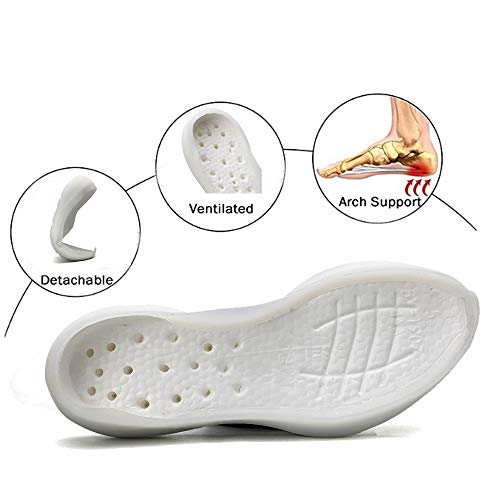 Zapatillas Moda Running para Hombre Deportivas Hombre Mujer Zapatos para Correr Gimnasio Sneaker Aire Libre y Deportes Calzado Pink 40