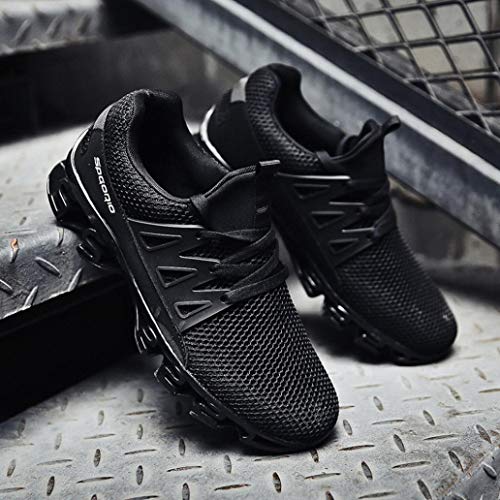 Zapatos para correr hombre, Covermason Zapatillas de deporte de malla al aire libre para hombre