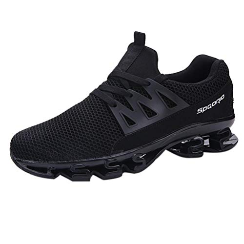 Zapatos para correr hombre, Covermason Zapatillas de deporte de malla al aire libre para hombre