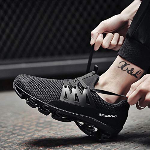 Zapatos para correr hombre, Covermason Zapatillas de deporte de malla al aire libre para hombre