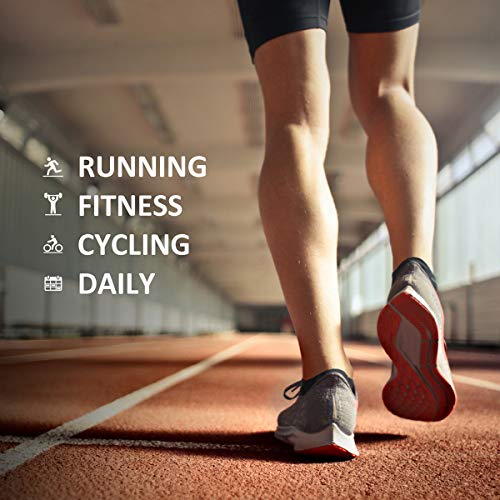 ZEALWOOD Calcetines de corte bajo para correr para hombre, acolchados, antiampollas, calcetines deportivos Multicolor Paquete mixto de calcetines L