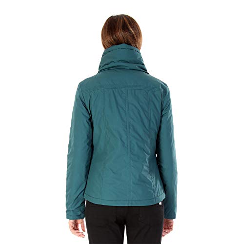 ZERGATIK - Chaqueta Cuello Chimenea 'KERTE' Mujer Color: Azul Talla: XS