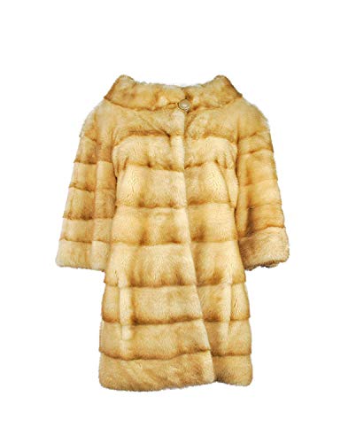 Zerimar Chaqueta Vison Peletería | Chaquetas Mujer | Chaquetas Mujer Pelo | Chaqueta Elegante Mujer | Abrigo Mujer | Abrigo Mujer Pelo