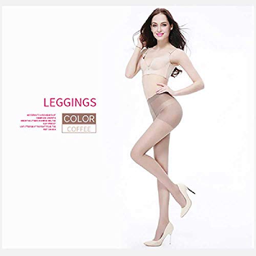 ZHANGNUO Medias Mágicas Súper Elásticas Medias De Verano Pantimedias De Nailon Anti Gancho Piernas Flacas Atractivas Pantys Ropa Interior Elástica Tallas Grandes Marrón