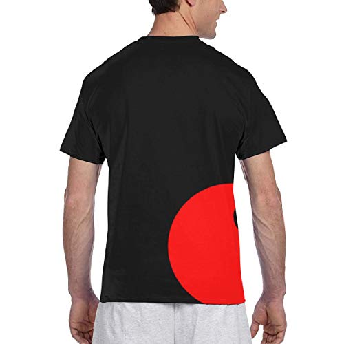 Zhgrong Camisetas de Hombre Alfileres de bolos1 Camisetas de Manga Corta Cuello Redondo Camisetas Deportivas Tops