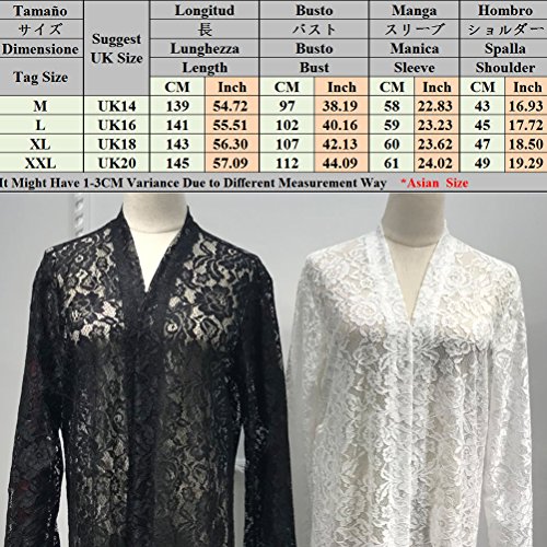 Zhhlinyuan Cordón Floral Abaya Dresses Manga Larga Islámico Abaya Vestido Largo Desgastar Musulmanes Ropa Abaya Maxi Diario Vestir