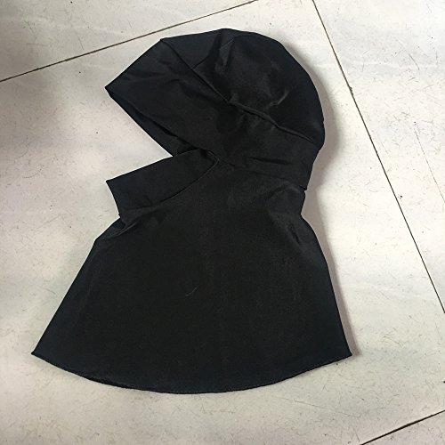 ziyimaoyi - Burkini, traje de baño islámico para mujer y niña, bañador modesto musulmán, con Hijab, Mujer, negro, M