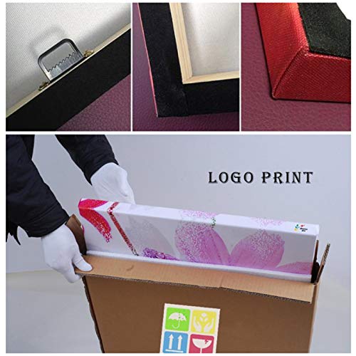 ZMFBHFBH Cuadro de Mujer Africana con Marco, Carteles artísticos de Pared e Impresiones Manos Negras sosteniendo Joyas Doradas Decoración de Pared 40x60cmx3pcs con Marco