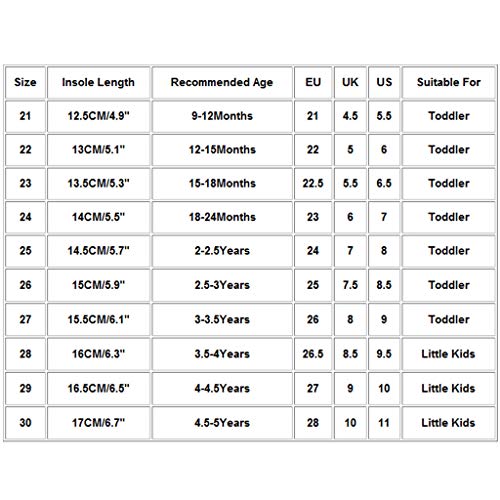 ZODOF Toddler Kids Sport Running Zapatos para bebés Boys Girls Mesh Soft Sole Shoes Sneakers Zapatos Zapatillas Respirable Mocasines Deportes Sneaker Malla