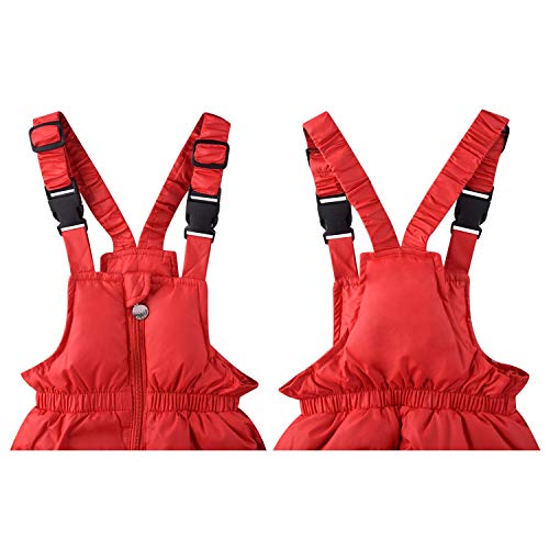 ZOEREA Trajes de Esquí para Niñas Chaquetas Niño Abrigos con Capucha + Pantalones de Nieve Invierno Ropa Set 2 Piezas