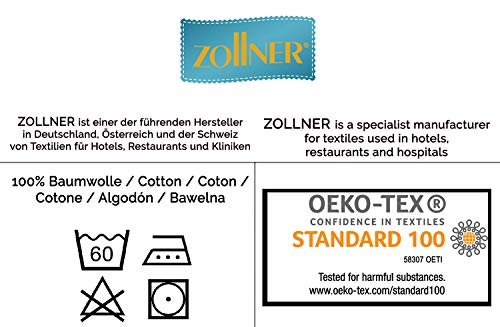 ZOLLNER Toalla Playa Pareo Mujer, 90x170 cm algodón, Beige