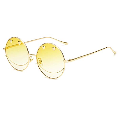 ZZZXX Gafas De Sol Mujer Baratas Smiley Net Celebridad Moda Polarizadas Uv400 Protección Para Conducir Pesca Al Aire Libre Marco De Acetato,Con Caja De Regalo Y Paño Para Vasos