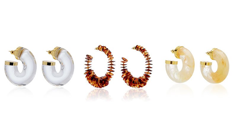 20 marcas únicas de pendientes de resina, acrílico y arcilla que nos encantan