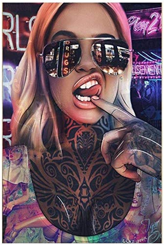 1000 piezas rompecabezas para adultos conjuntos de rompecabezas para familia chica guapa con tatuajes Puzzles Juegos educativos Rompecabezas de desafío para niños niños de madera