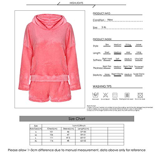 2 unids Mujeres Gato Pijamas Cute Girls Meow Sleepwear Suave Albornoz Shorts Winter Lounge Sleepwear Sets (Color : Gray, Size : M)