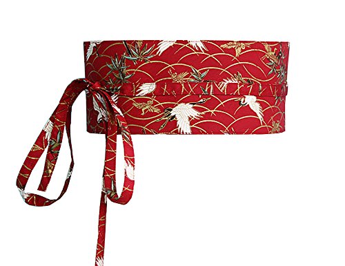 24station Kimono Obi Yukata Obi Cinturón Cintura Patrón Harajuku [D]