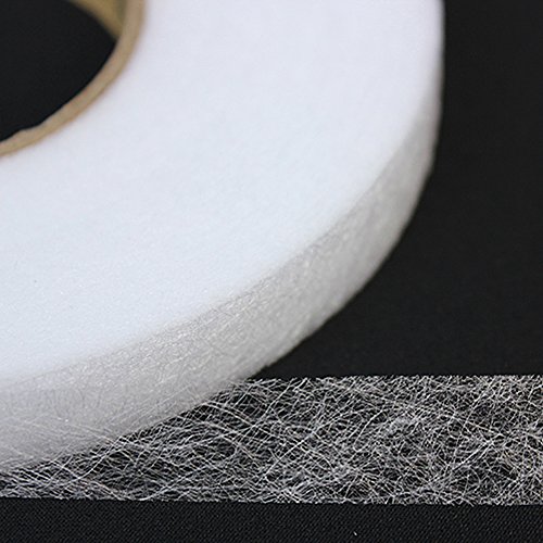 256m 4rollos Cinta de Dobladillo Planchar Cinta Adhesiva sin Coser Fusible Fusión de Tela para Ropa (Ancho 10mm+20mm)