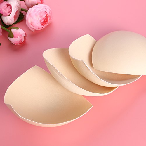 3 Pares de Sujetadores de Almohada para Mujer se Inserta Almohadillas Extraíbles para Mejorar la Taza (Como se muestra)