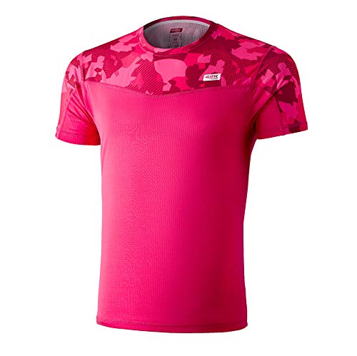 42K Running - Camiseta técnica 42k Ares Hombre Raspberry S