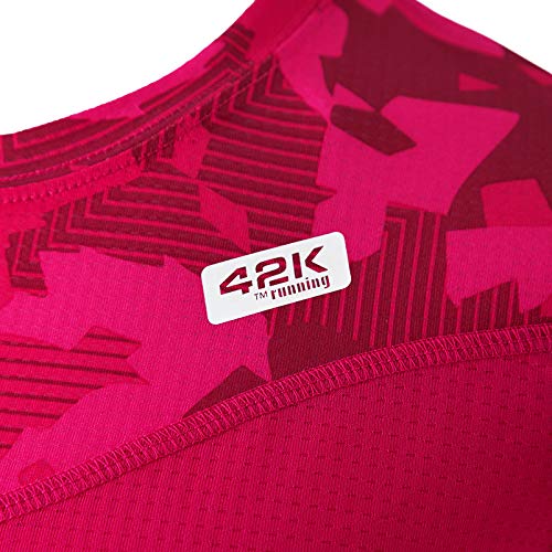 42K RUNNING - Camiseta técnica 42k Ares Mujer Raspberry M