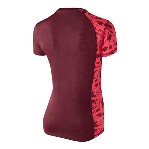 42K RUNNING - Camiseta técnica Lotus Mujer Wine M