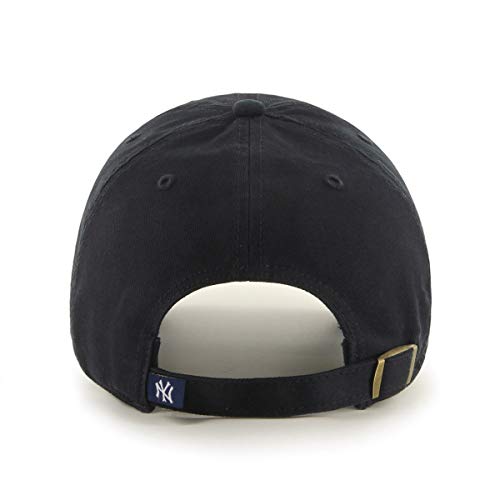 '47 York Yankees Adjustable Cap Clean Up MLB Black/White - One-Size