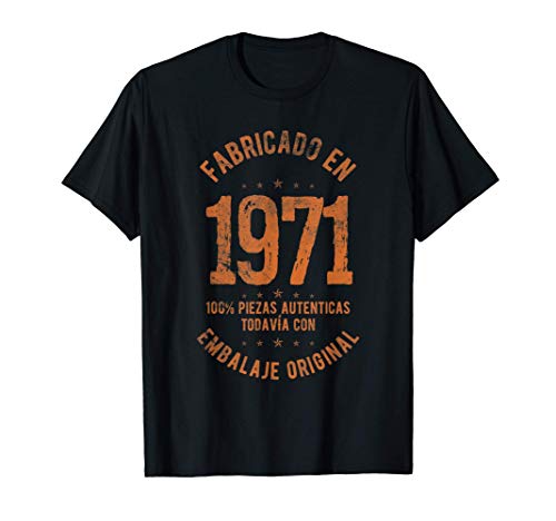 50 Años Cumpleaños Hombre Nacido En 1971 Regalo de 50 Años Camiseta