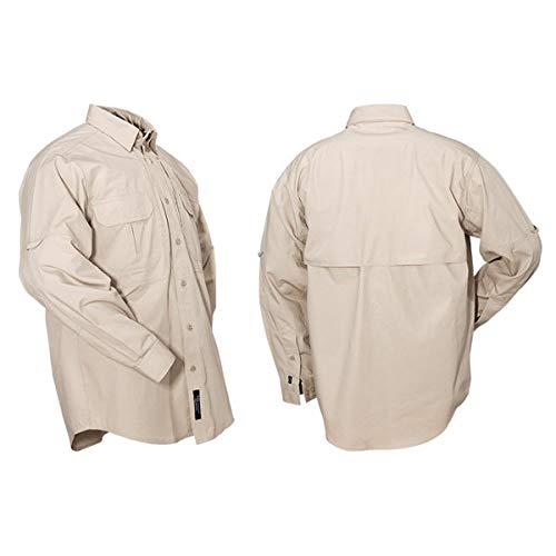 5.11 - Camisa táctica para Hombre, Hombre, Color Marrón (Coyote Brown), tamaño Large