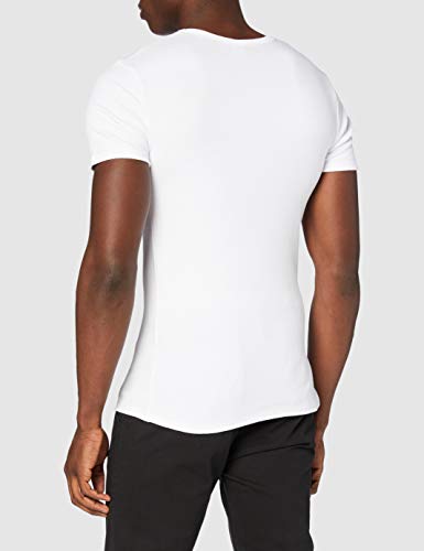 Abanderado Termal algodón Invierno Cuello uve Camiseta térmica, Blanco (Blanco 001), XX-Large (Tamaño del Fabricante:XXL/60) para Hombre
