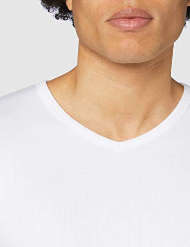 Abanderado Termal Camiseta térmica, Blanco, 52/L para Hombre