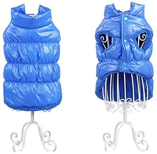 ABRRLO Abrigo de invierno para mascotas, abrigo para perro, grueso, 2 patas, grueso, suave, cálido, ultraligero, para mascotas, ropa de moda