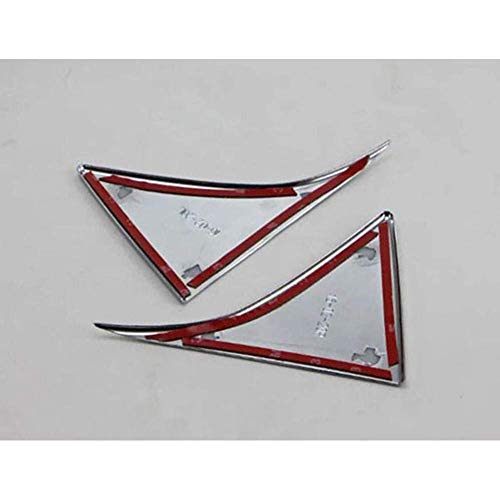 Accesorios de decoración del coche ABS Chrome Ventana trasera Lentejuelas, para KX5 Sportage KIA 2016 (Plata)