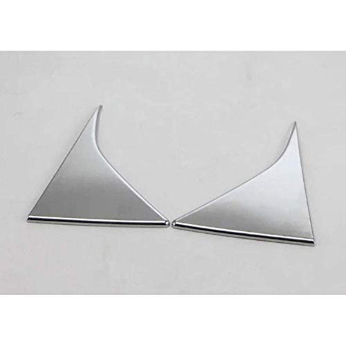 Accesorios de decoración del coche ABS Chrome Ventana trasera Lentejuelas, para KX5 Sportage KIA 2016 (Plata)