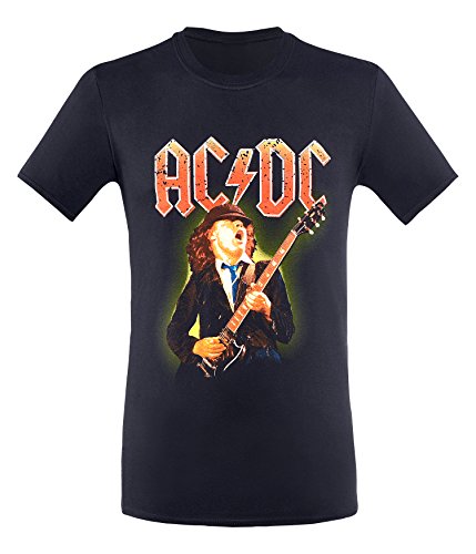 AC/DC Angus – Camiseta de, Hombre, Color Negro, tamaño Medium