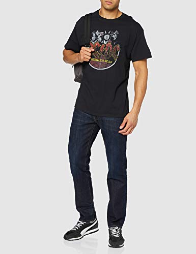 AC/DC Highway – Camiseta de, Hombre, Color Negro, tamaño Large