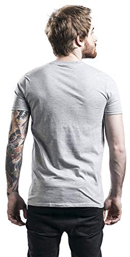 AC/DC Highway To Hell - Red Photo - 1979 Tour Camiseta Gris/Melé M