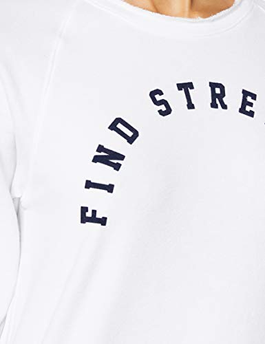 Activewear Camiseta Mensaje Mujer, Blanco (White), 40 (Talla del Fabricante: Medium)