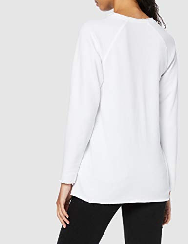 Activewear Camiseta Mensaje Mujer, Blanco (White), 40 (Talla del Fabricante: Medium)