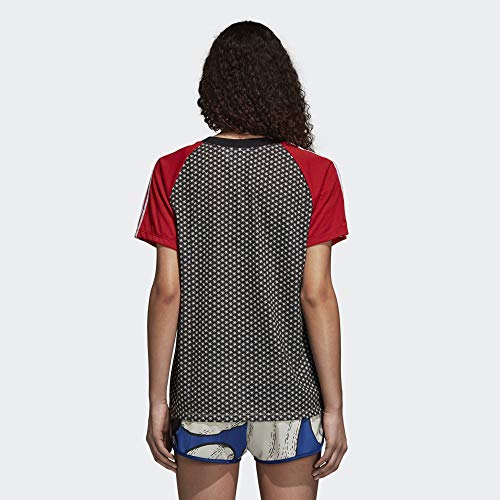 adidas 3 – Stripes – Camiseta, color rosa, Mujer, DH3060, multicolor, 40