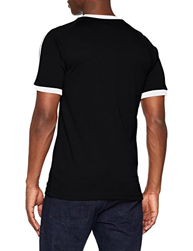 adidas 3-Stripes tee T-Shirt, Hombre, Black, L