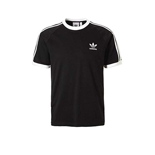 adidas 3-Stripes tee T-Shirt, Hombre, Black, M