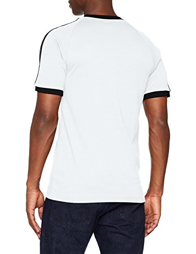 adidas 3-Stripes tee T-Shirt, Hombre, White, L