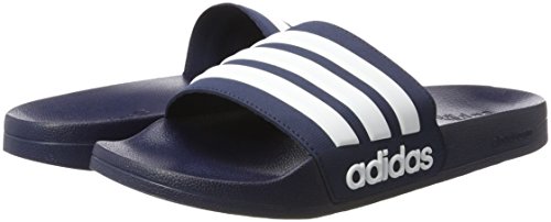adidas Adilette Shower, Chanclas para Hombre, Azul (Collegiate Navy/Footwear White/Collegiate Navy 0), 44.5 EU
